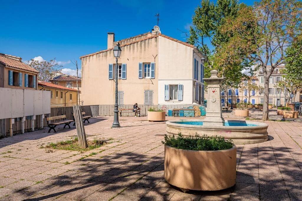 Appartement 5*, Climatise, Avec Terrasse Au Quartier Le Panier Marsylia Zewnętrze zdjęcie